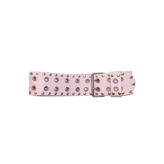 PINK GROMMET BELT