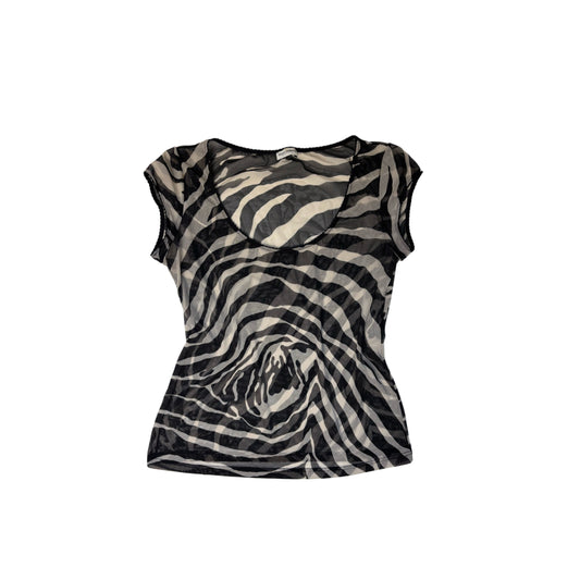 DOLCE & GABBANA MESH TOP