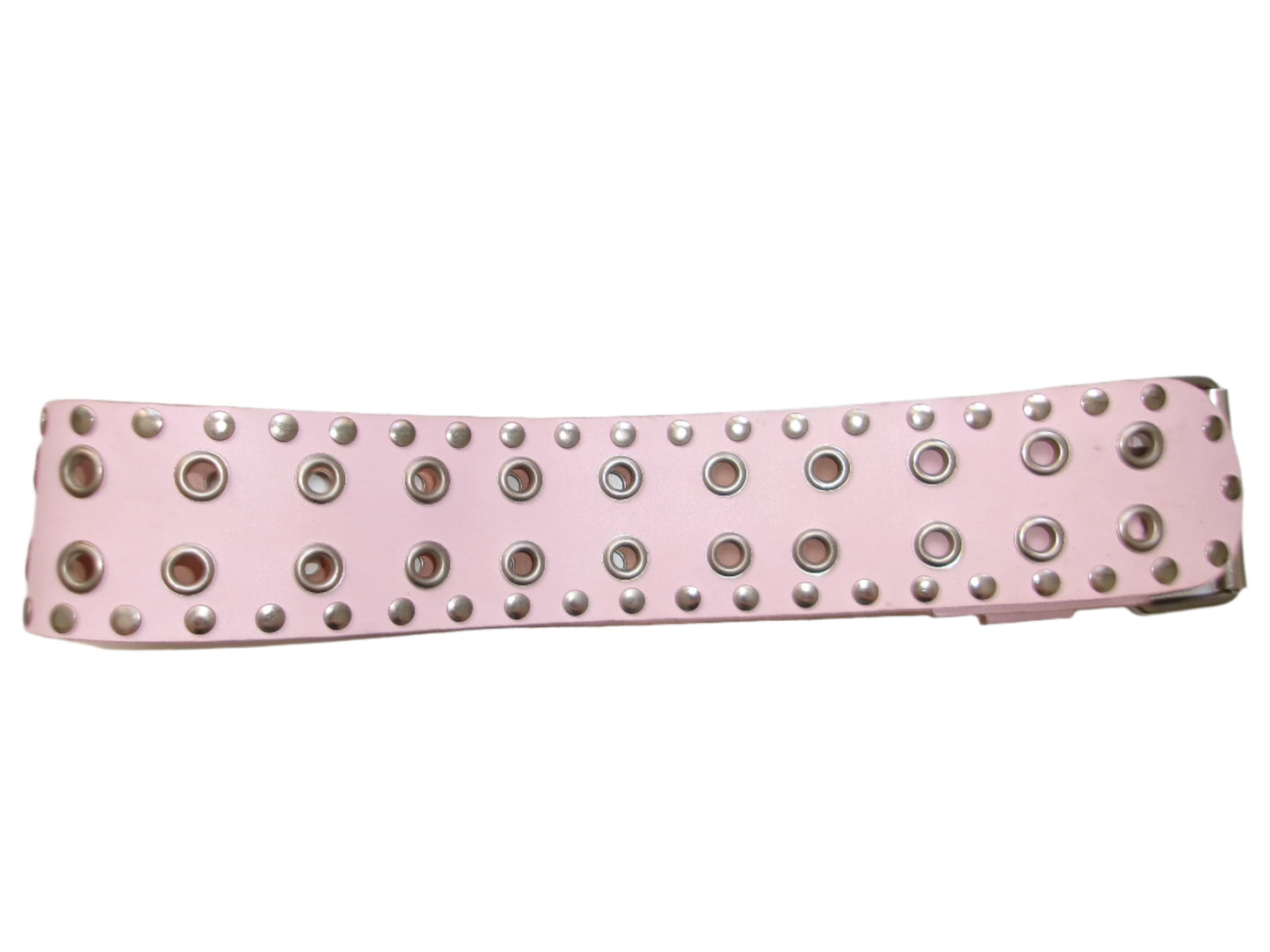 PINK GROMMET BELT